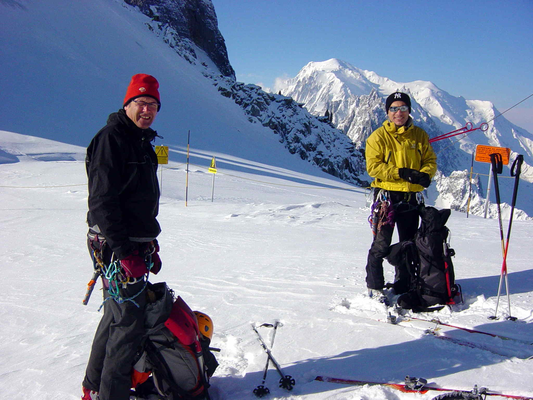 #1 mes 2 compères : Grand froid au sommet des grands montets mes 2 compères : Grand froid au sommet des grands montets