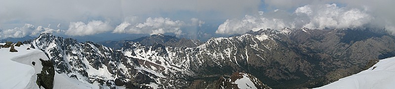 #1 Du coté d Du coté d'Ascu : Pano du sommet