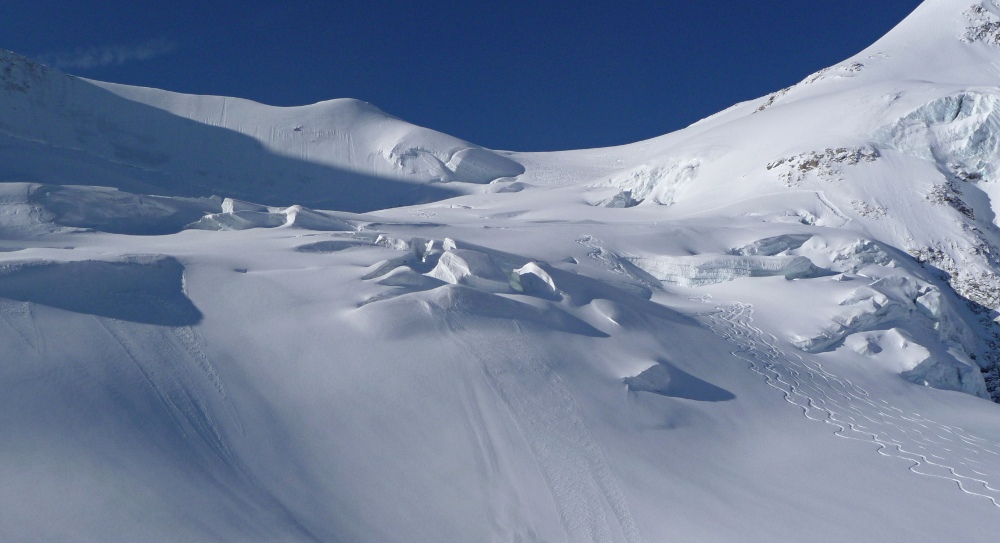 #31 Arête de Moming : Le collu entre l Arête de Moming : Le collu entre l'arête et le dôme de Moming