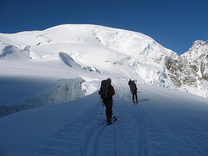 #32 Blanc de Moming : Crevasse à gauche! Blanc de Moming : Crevasse à gauche!