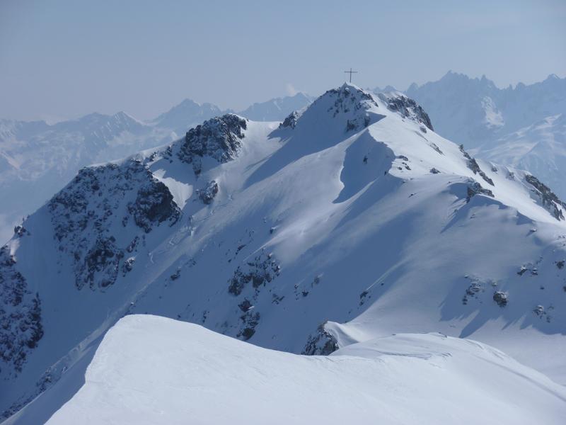 #6 Pte du Gargoton : vue sur la premiere descente du Rognier Pte du Gargoton : vue sur la premiere descente du Rognier