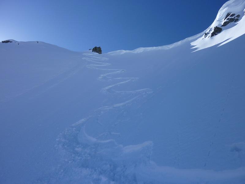#6 Grd Charnier : début de la descente , peuf de folie Grd Charnier : début de la descente , peuf de folie