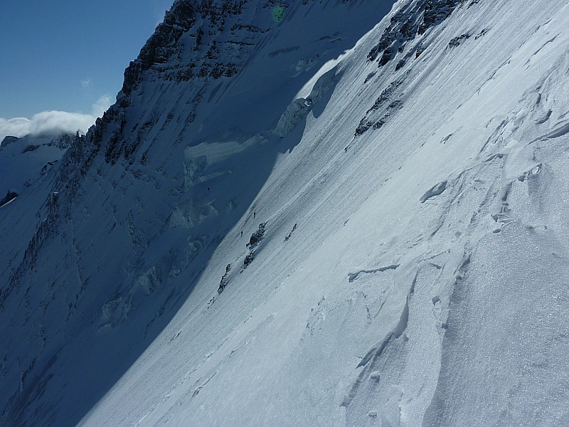#1 Grande Casse : La montée du 2 eme binome dans la N centrale Grande Casse : La montée du 2 eme binome dans la N centrale