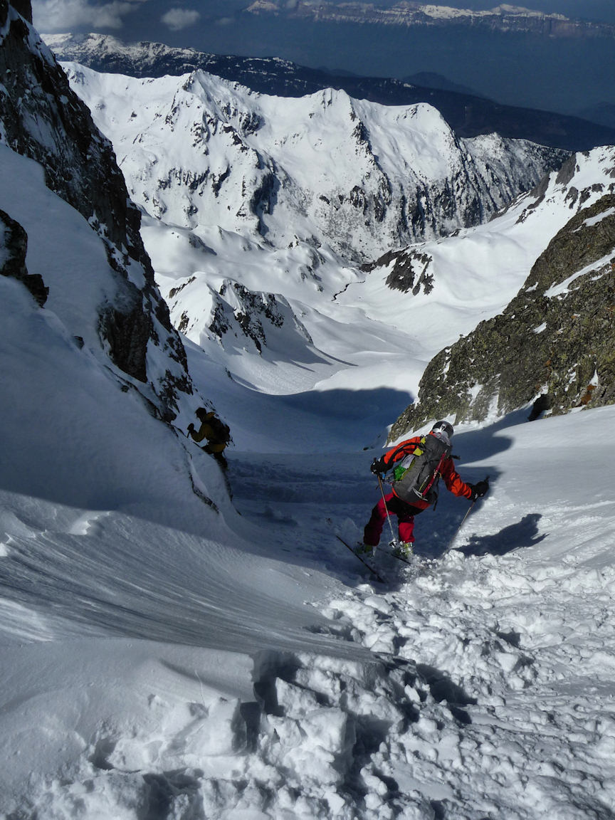 #8 Couloir ouest : Excellent, mais trop court ... Couloir ouest : Excellent, mais trop court ...