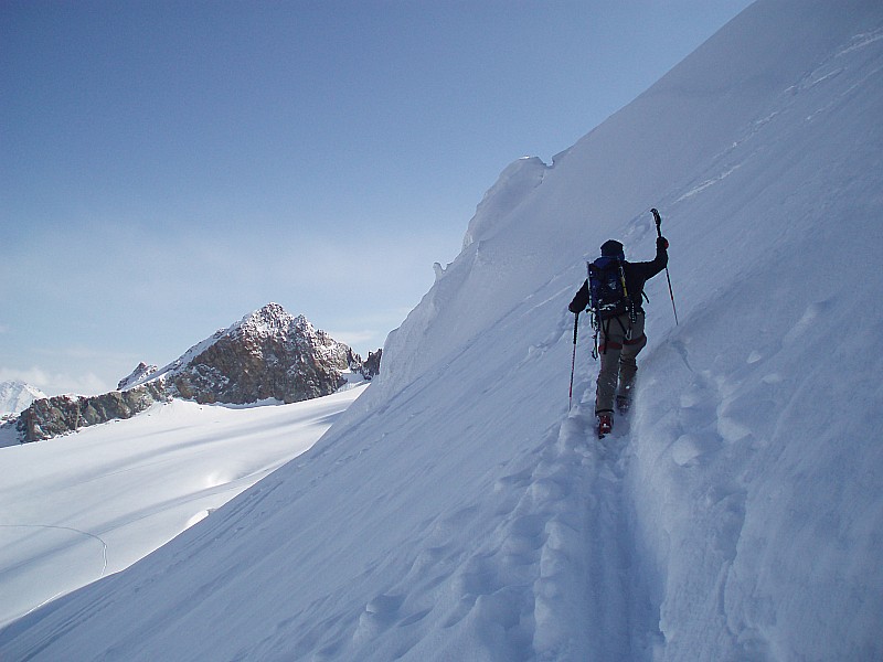 #5 Montée au col de la Girose : Y Montée au col de la Girose : Y'a qu'à suivre la trace