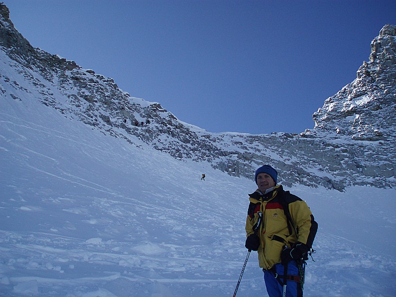 #18 Descente de la Brèche : On enlève les crabes pour une petite descente sous la face Nord Descente de la Brèche : On enlève les crabes pour une petite descente sous la face Nord