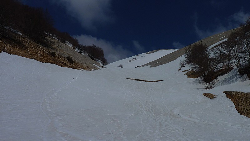 #10 Combe Fiole : Enneigement Combe Fiole : Enneigement