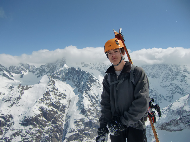 #3 Haut du couloir : Vue sur Vera Pervoz, l Haut du couloir : Vue sur Vera Pervoz, l'objectif du lendemain