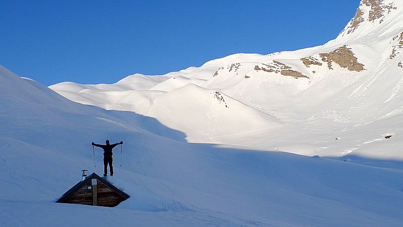 #2 Vallon du Crachet : quel enneigement à cette époque ! Vallon du Crachet : quel enneigement à cette époque !