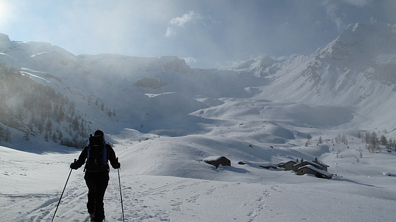 #3 Départ de la combe : Le soleil améliore la motivation Départ de la combe : Le soleil améliore la motivation