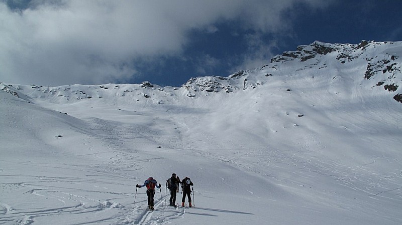 #4 A mi pente : Sous le petit vallon supérieur A mi pente : Sous le petit vallon supérieur