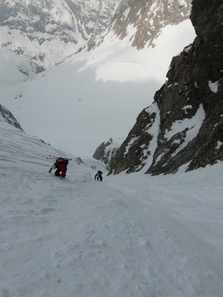 #3 Couloir W de Vera Pervoz : Nos compagnons de galère. Couloir W de Vera Pervoz : Nos compagnons de galère.