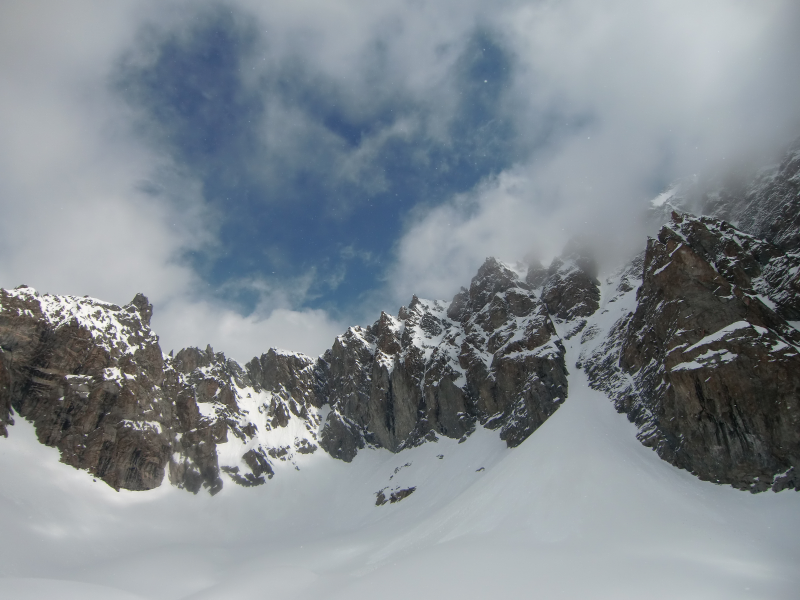 #5 Cirque du Flambeau : Col et Couloir Cirque du Flambeau : Col et Couloir