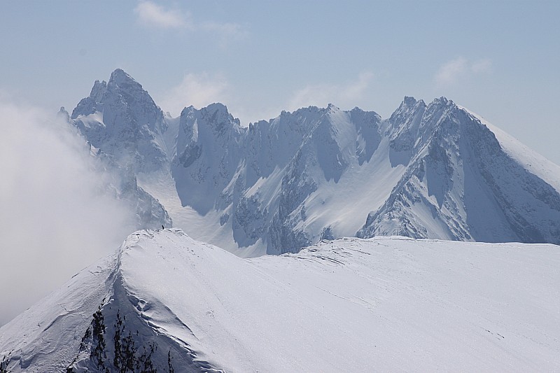 #8 Aiguilles de Chambeyron et Pointe Chauvet Aiguilles de Chambeyron et Pointe Chauvet