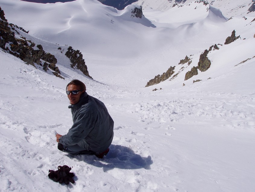 #7 Christophe et le couloir... : C Christophe et le couloir... : C'est beaucoup plus raide que le toboggan de Rochetoirin!