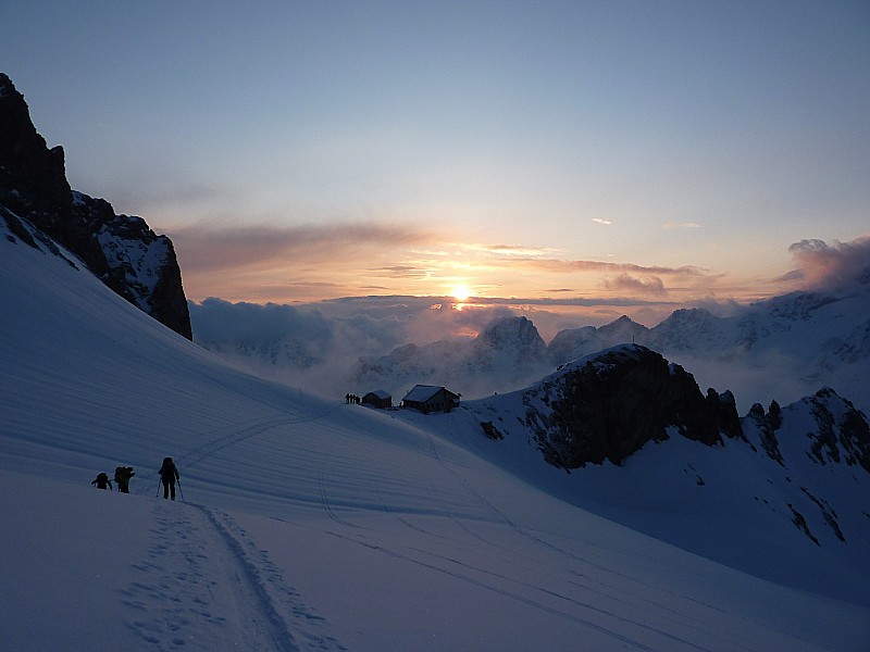 #25 Grand beau au départ du refuge Grand beau au départ du refuge