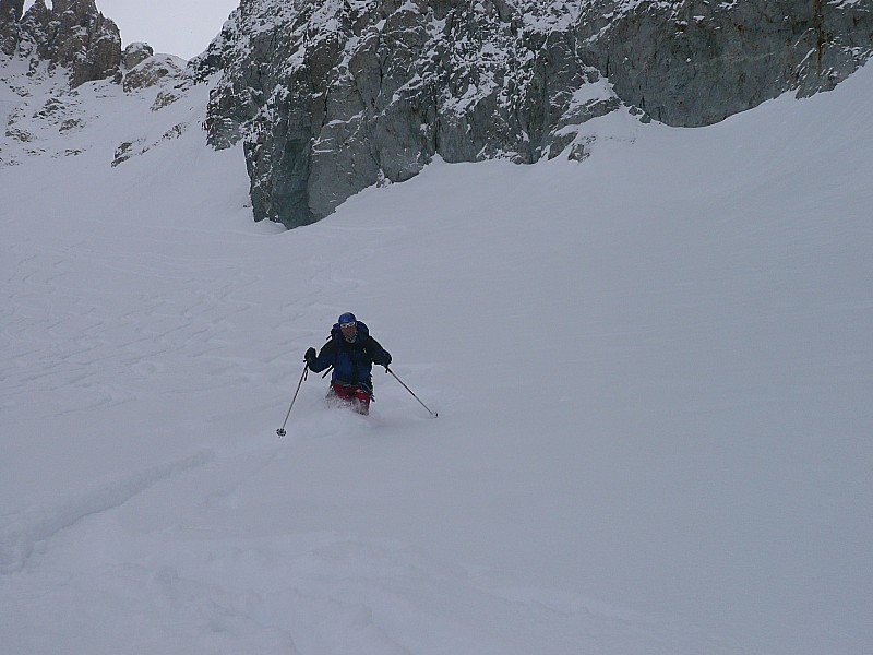 #32 Sous le col : David retrouve vite la poudre (en rive gauche) Sous le col : David retrouve vite la poudre (en rive gauche)