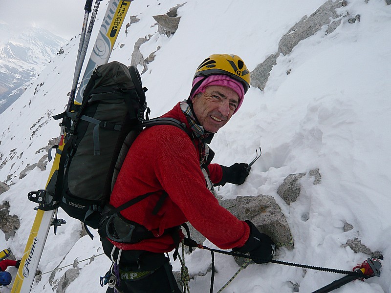 #56 Brêche de la Meije : A partir de la Brêche, c Brêche de la Meije : A partir de la Brêche, c'est une nouveauté pour moi. L'émotion monte.
