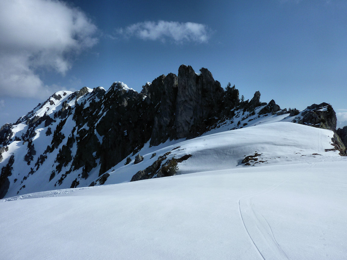 #6 Pointe du Rognier : Arêtes rocheuses. Pointe du Rognier : Arêtes rocheuses.