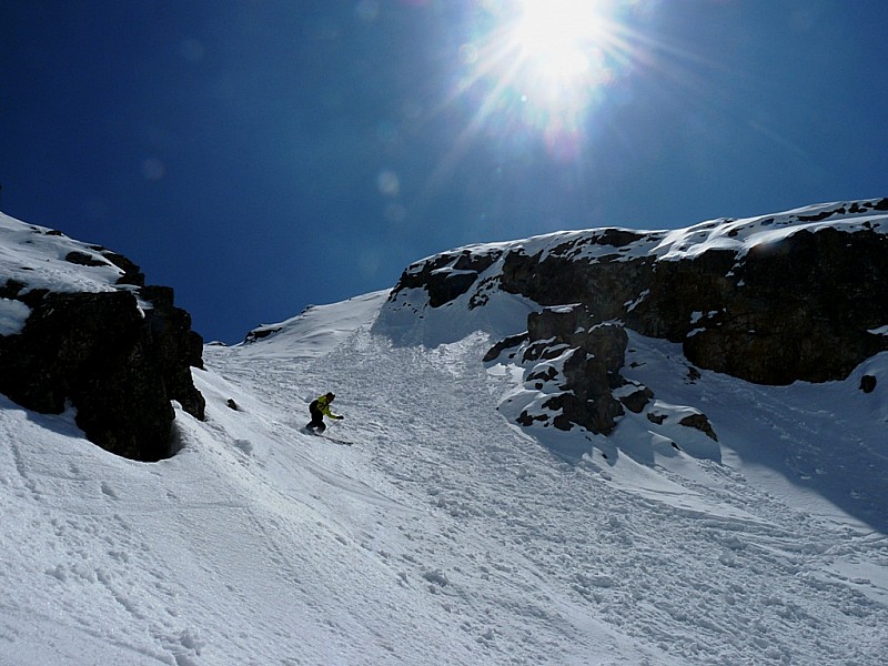 #9 Descente : Pierre dans la partie inférieur. Descente : Pierre dans la partie inférieur.