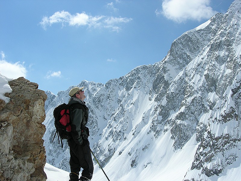 #7 Col des agneaux : brêche sans nom communiquant avec la Platte des Agneaux Col des agneaux : brêche sans nom communiquant avec la Platte des Agneaux