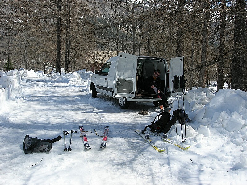 #9 Col des agneaux : il reste de la neige au Casset Col des agneaux : il reste de la neige au Casset