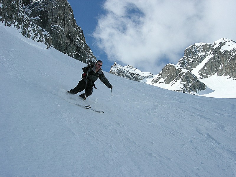 #8 Col des agneaux : bonne neige à l Col des agneaux : bonne neige à l'ombre