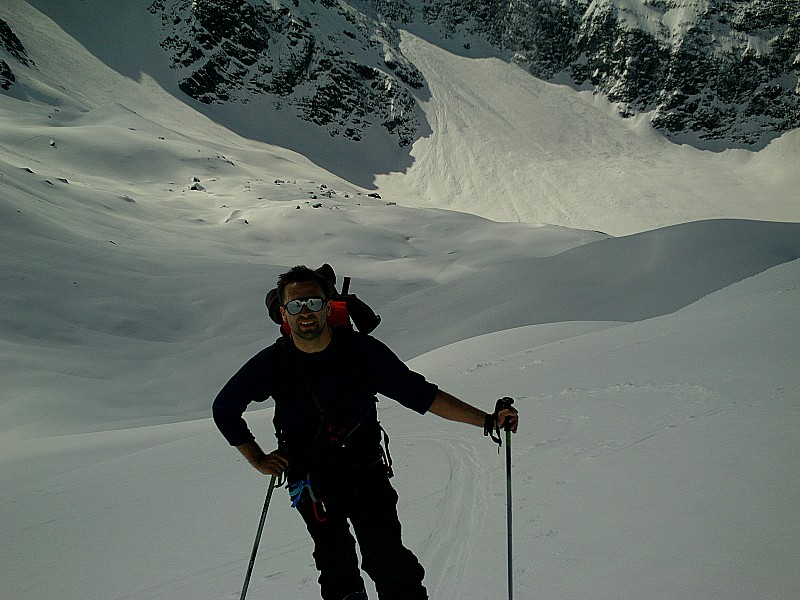 #1 Sur le Glacier : Pascal en mode pause Sur le Glacier : Pascal en mode pause