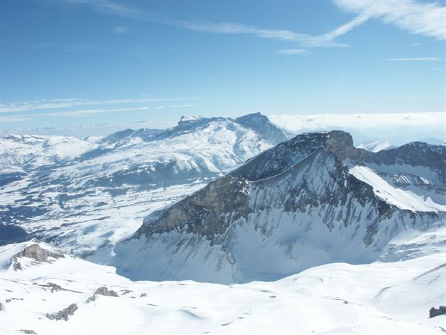 #7 Grand ferrand : Roche Courbe et Pic de Bure. Grand ferrand : Roche Courbe et Pic de Bure.