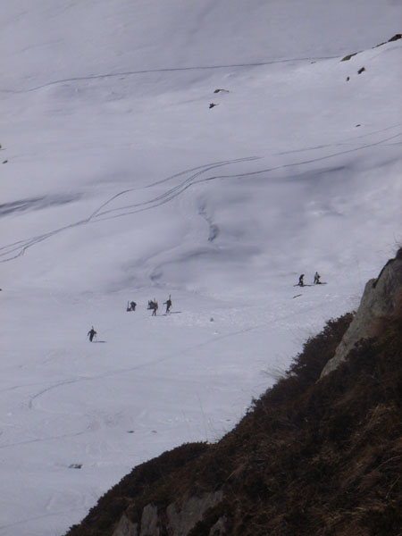 #2 Au col du Gollachon : Mais qui c Au col du Gollachon : Mais qui c'est là bas en bas?