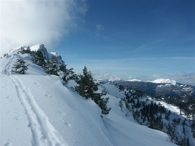 #1 Grand Som : Peu avant le sommet sur l Grand Som : Peu avant le sommet sur l'arête N.