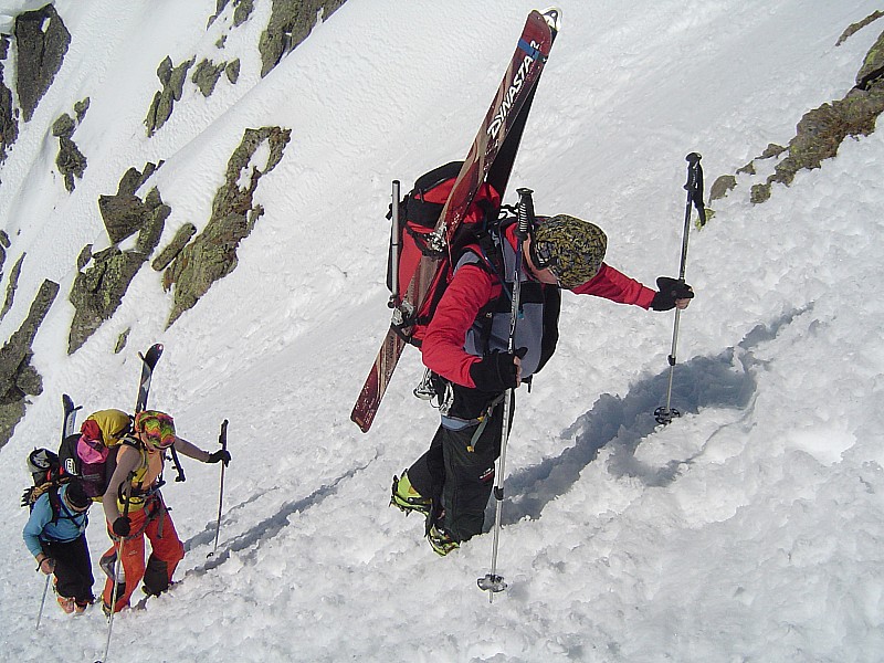 #1 Pointe Alphonse Favre : Haut du couloir... Pointe Alphonse Favre : Haut du couloir...