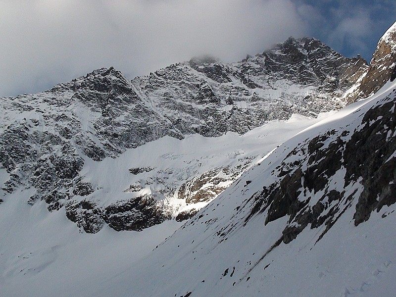 #8 Face Nord de la Cime du Vallon : Impressionnante par rapport à sa face Sud... Face Nord de la Cime du Vallon : Impressionnante par rapport à sa face Sud...