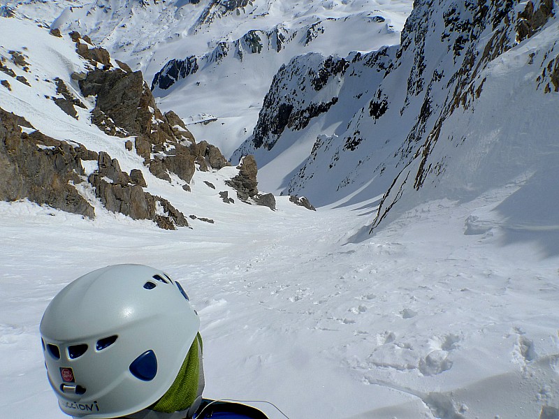 #7 C C'est parti pour la descente : excellentes conditions (pour moi, en tout cas)
