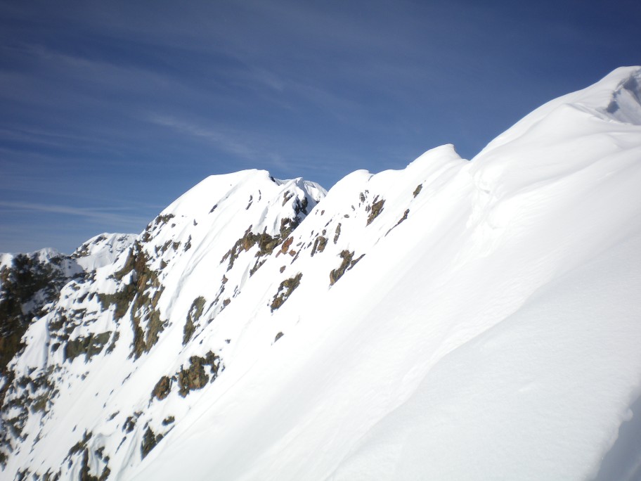 #4 Roche de la Muzelle : A peine plus tard, la crête sommitale Roche de la Muzelle : A peine plus tard, la crête sommitale