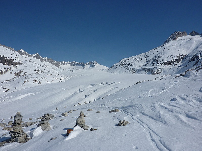 #20 Rhonegletscher : Fin de la balade glacière. Rhonegletscher : Fin de la balade glacière.