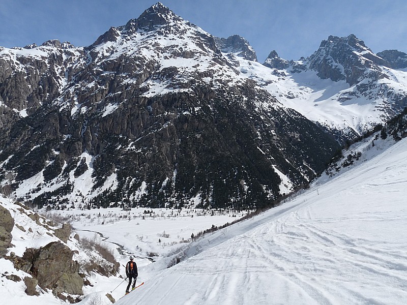 Ski au dessus du Carrelet : et toujours de la bonne transfo