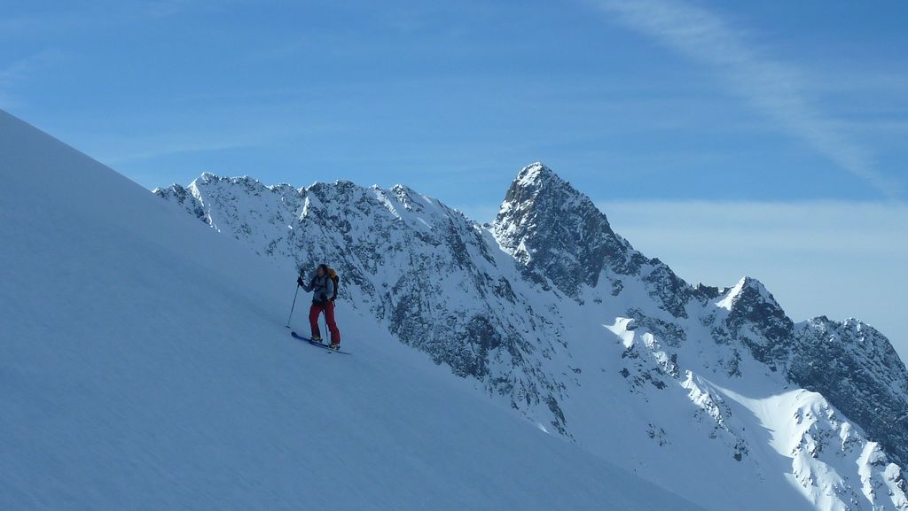 #1 Montée : Delle sous l Montée : Delle sous l'Aiguille des Marmes