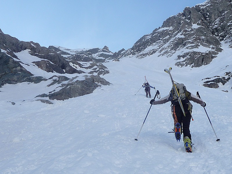 #1 1er couloir : crampons alu efficaces 1er couloir : crampons alu efficaces