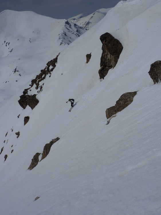 #5 Cime de Belletz : Couloir sud. Cime de Belletz : Couloir sud.