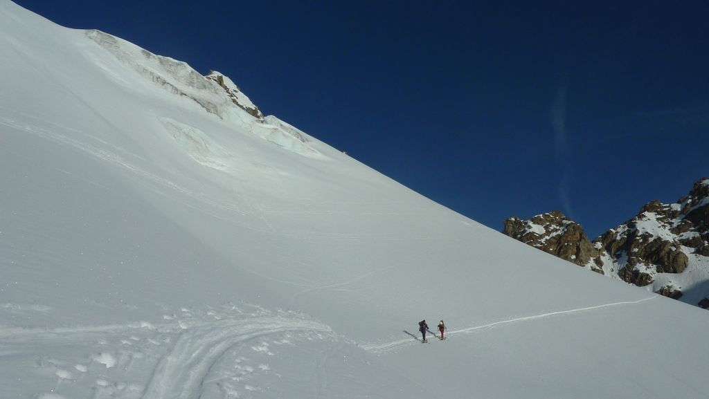 #16 Glacier des Planereuses : direction le col homonyme Glacier des Planereuses : direction le col homonyme