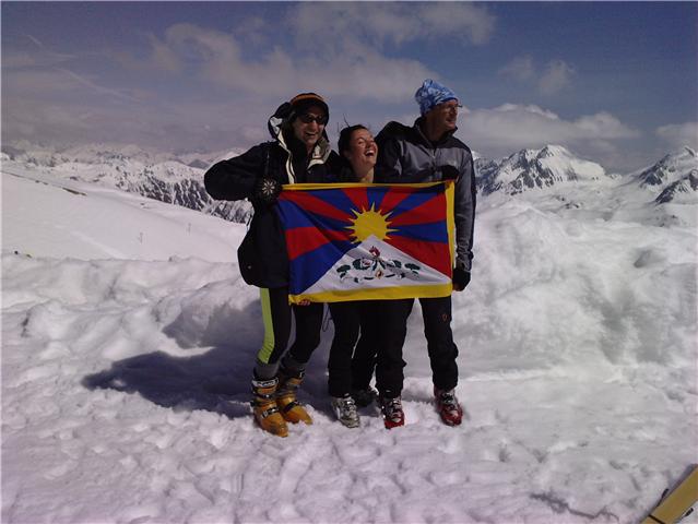 #2 Véro et Franki : pour sa premiere en ski de rando Véro et Franki : pour sa premiere en ski de rando