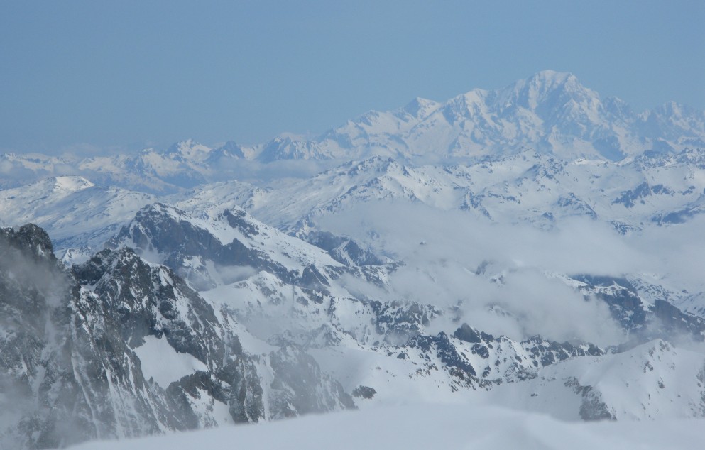Mont Blanc : Il fait beau au nord
