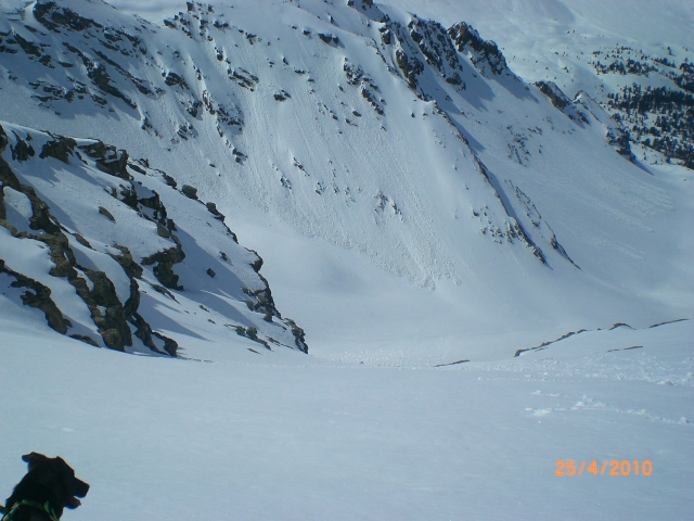 #11 Turge : Haut du couloir SW-W Turge : Haut du couloir SW-W