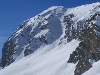 #5 Turge : Vue sur le couloir Nord de l Turge : Vue sur le couloir Nord de l'Escalinade.