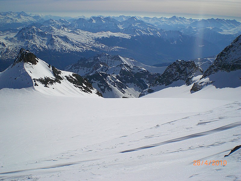 Seguret Foran : Dôme de Monetier et Glacier de Séguret Foran