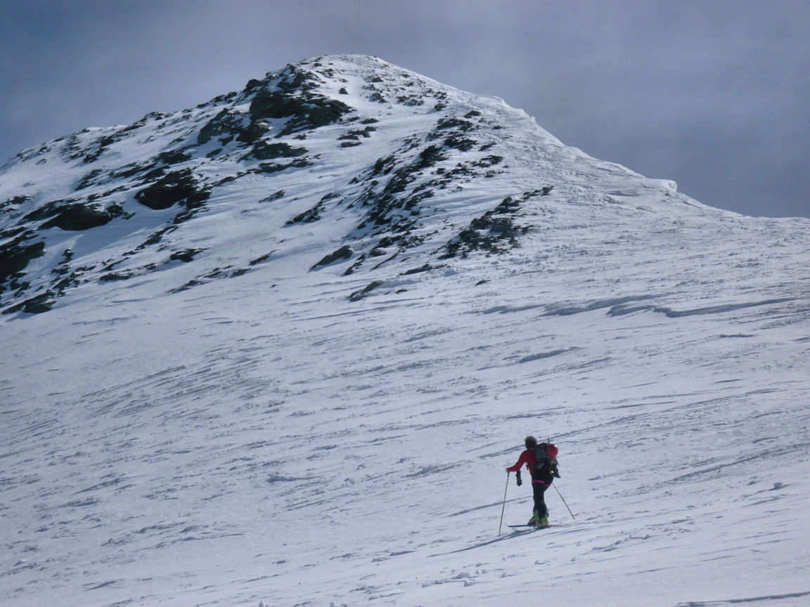 #10 A l A l'approche du sommet : Avant l'arête finale.