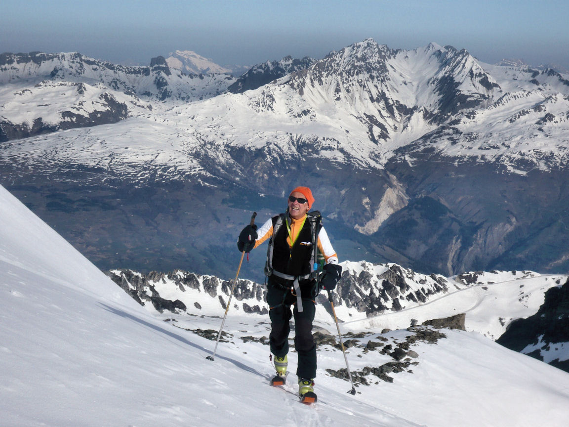 #1 Après le passage du Grand Col : Le seul secteur un peu venté aujourd Après le passage du Grand Col : Le seul secteur un peu venté aujourd'hui.