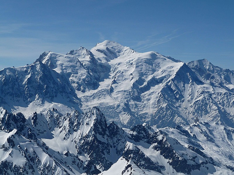 #4 Mont blanc depuis le sommet : ça se passe de commentaires ! Mont blanc depuis le sommet : ça se passe de commentaires !