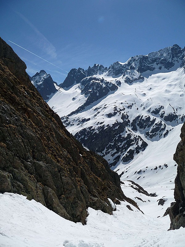 #5 le creux aux vaches : et la plaque partie sous le col de l le creux aux vaches : et la plaque partie sous le col de l'encrenaz, impressionnante